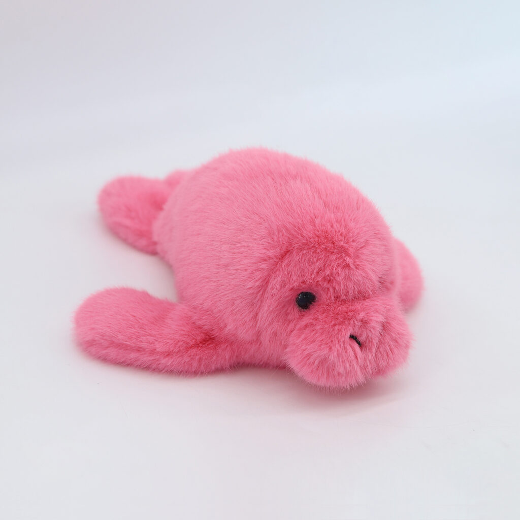 Pink Manatee Sea Cow Soft Toy