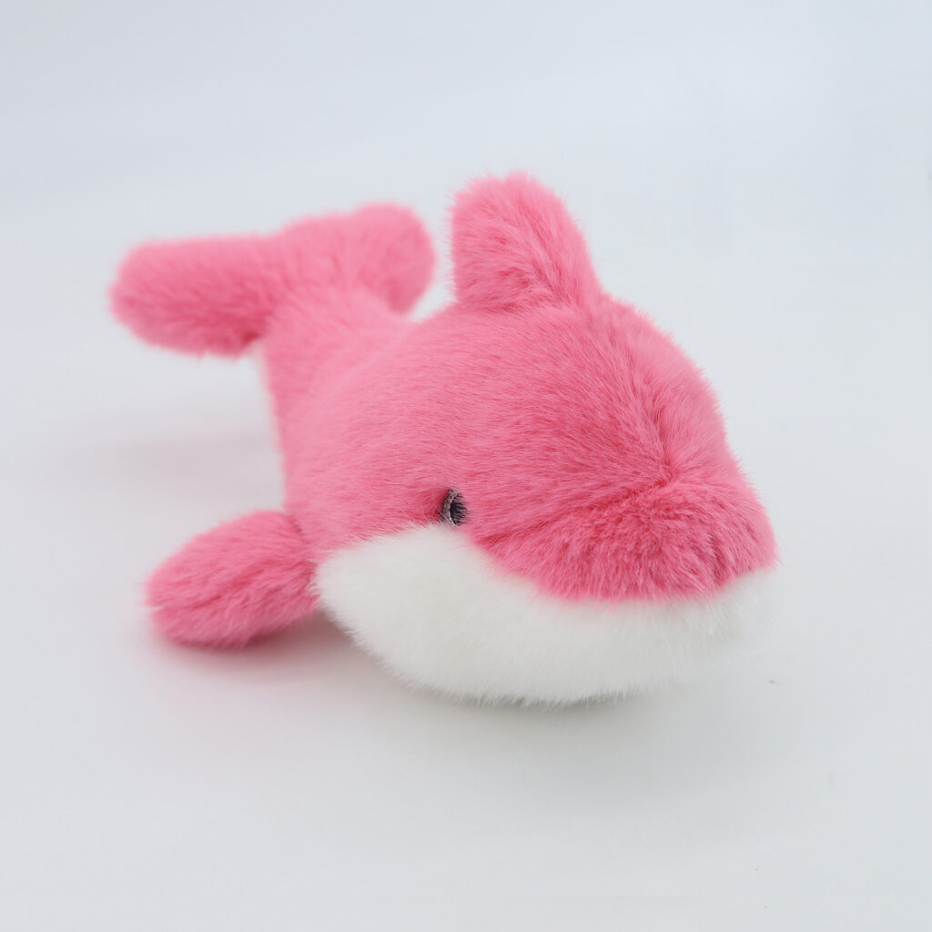 Pink Dolphin Soft Toy
