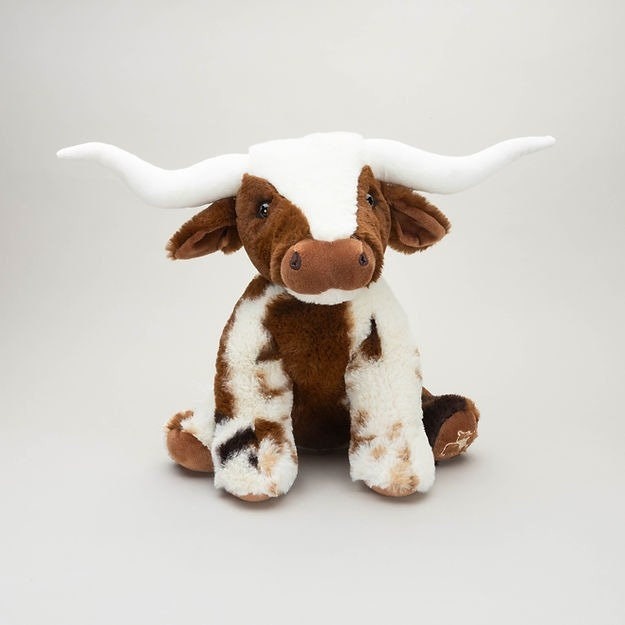 Large Texas Patch Highland Cow