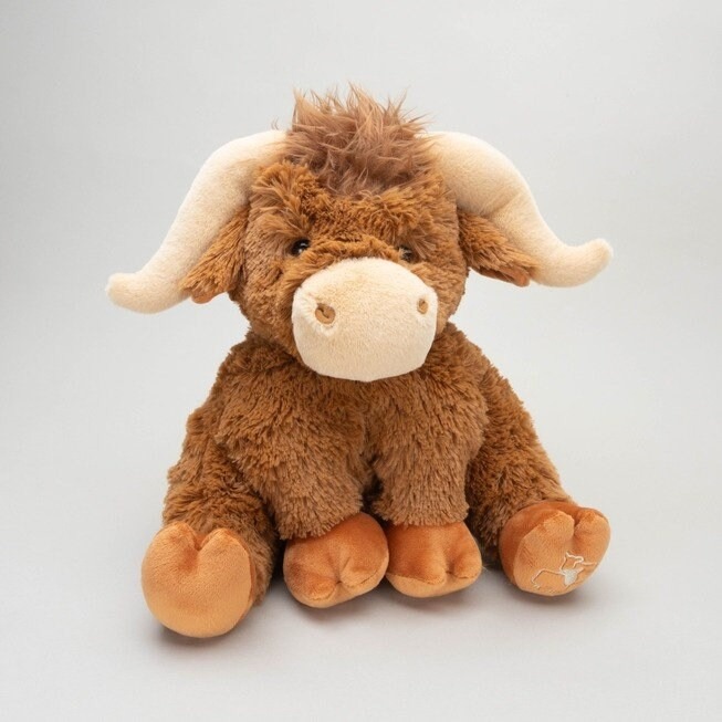 Mini Horny Brown Highland Cow