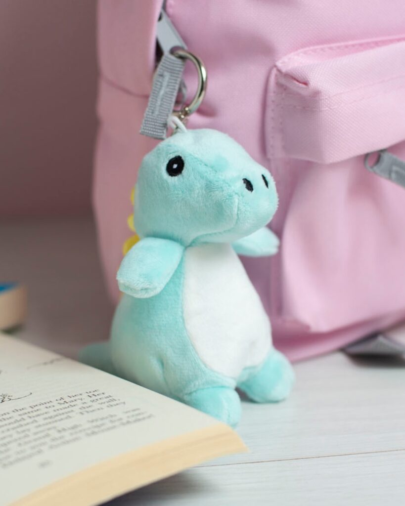 Dinosaur Keyring Bag Charm